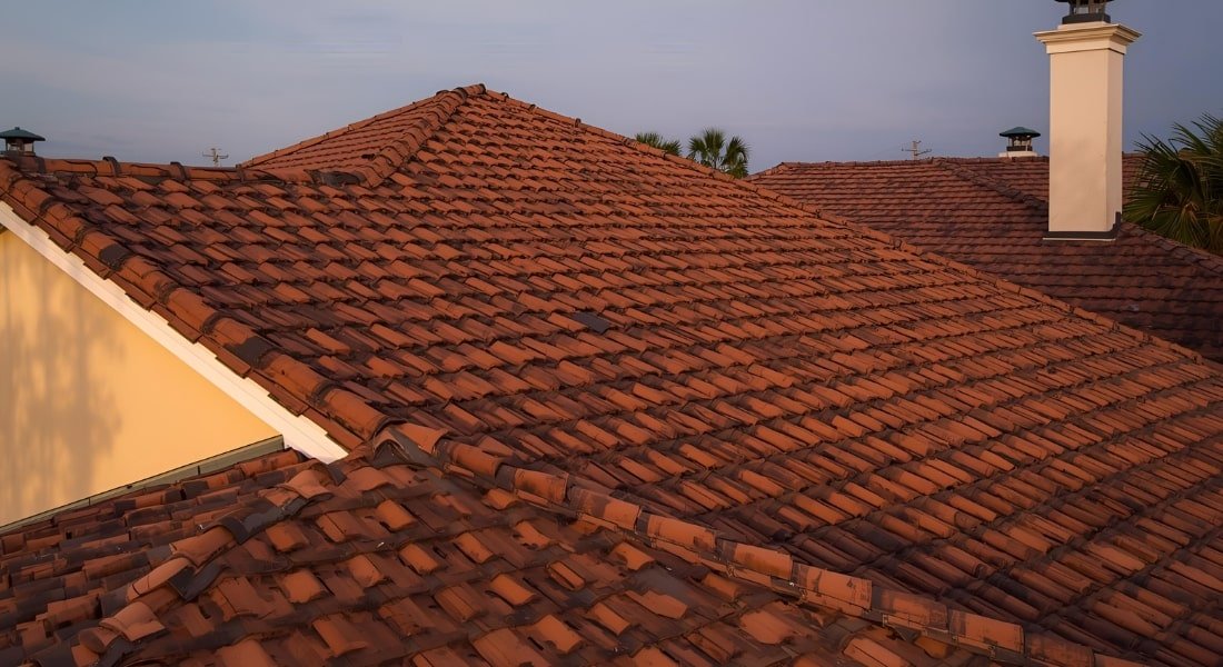 Complex tile roof repairs