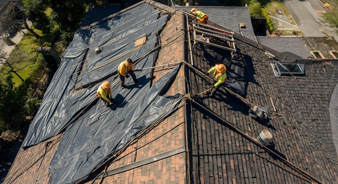 How We Protect Your Property During a Reroof