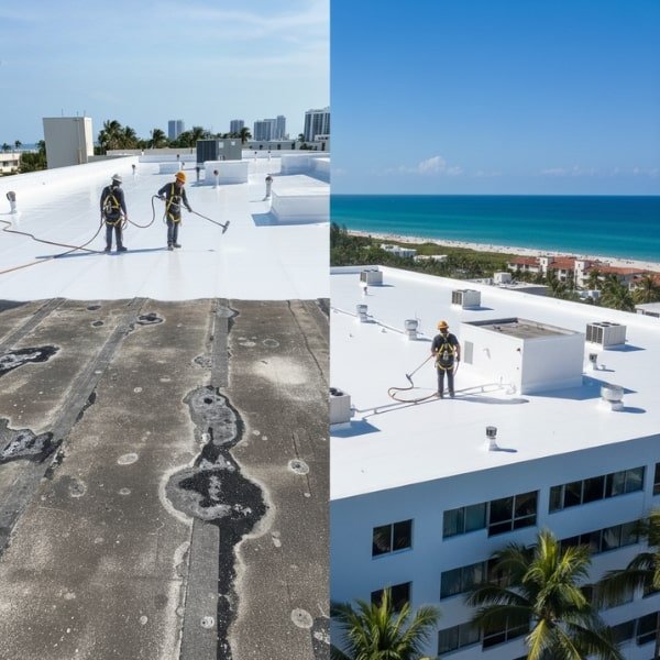 Miami Beach Hotel Roof Waterproofing