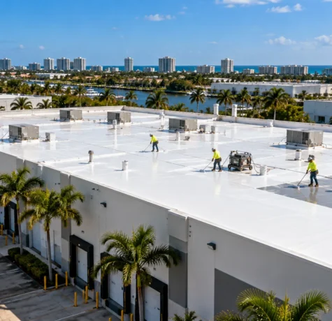 Pompano Beach Factory Roof Restoration: 110K Sq. Ft. Cool Roof Case Study