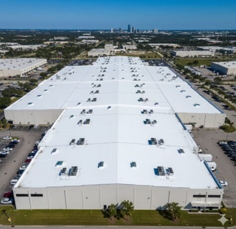 Tampa Industrial Roof Replacement 150,000 Sq. Ft. Zero-Downtime TPO Case Study
