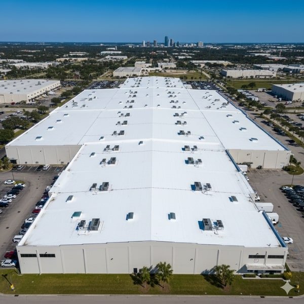 Tampa Industrial Roof Replacement: 150,000 Sq. Ft. Zero-Downtime TPO Case Study