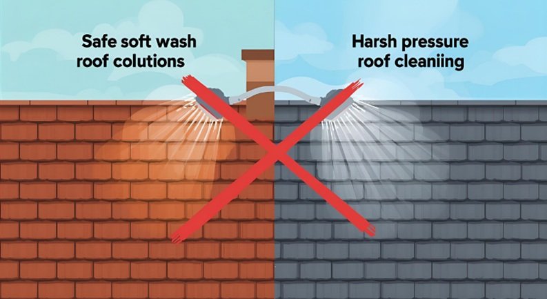 Choosing Your Weapon: Safe & Effective Cleaning Solutions for South Florida Roofs