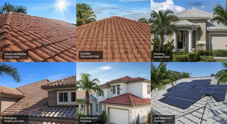 Dominant & Emerging Roofing Materials for South Florida Homes