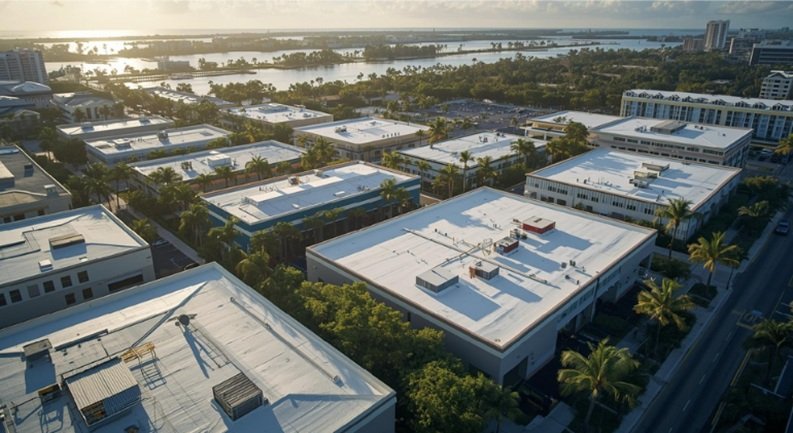 Navigating Commercial Roof Coating Types for South Florida Properties 