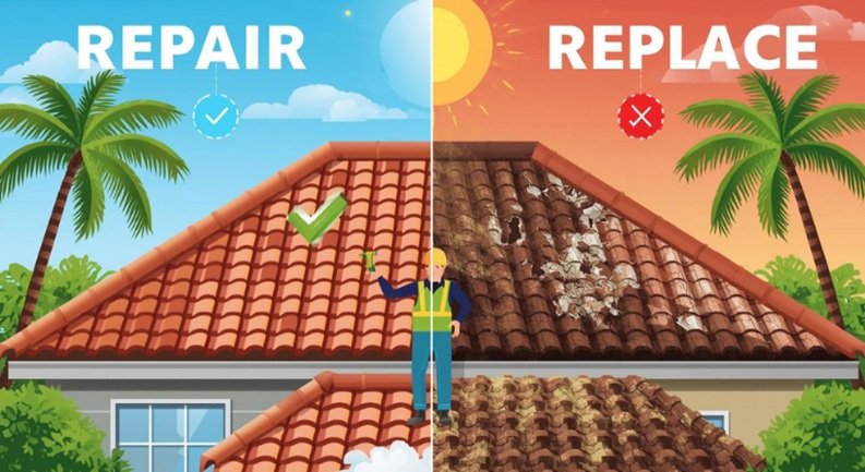 Repair vs. Replace: Expert Assessment for Your South Florida Roof's Condition 