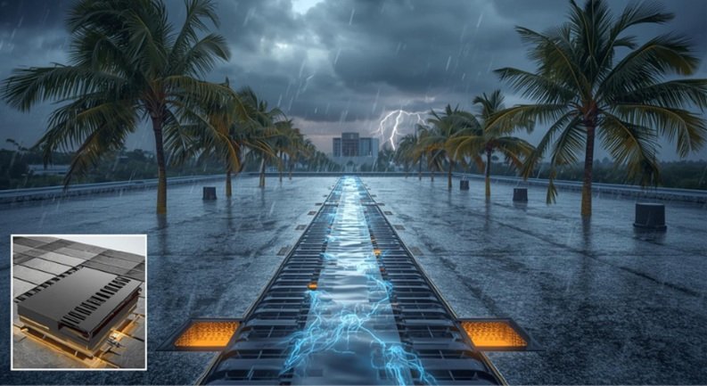Understanding Commercial Roof Drainage Systems in an HVHZ Zone