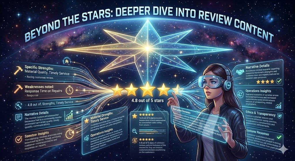Beyond the Stars - Deeper Dive into Review Content
