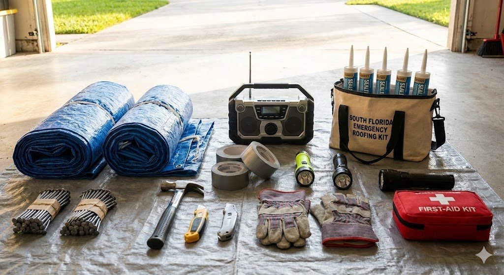 Essential Tools and Materiel for Rapid Deployment Your South Florida Emergency Roofing Kit