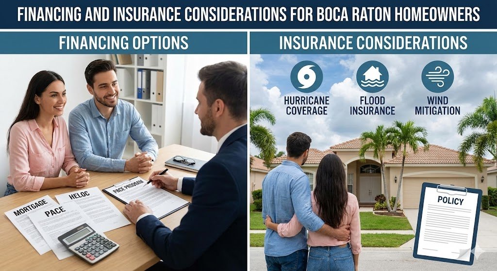 Financing and Insurance Considerations for Boca Raton Homeowners