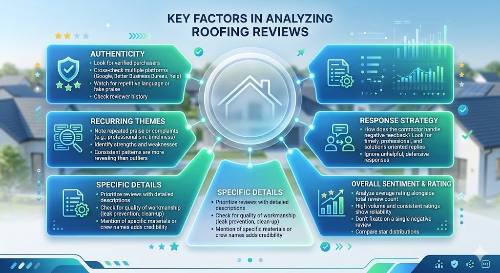 Key Factors in Analyzing Roofing Reviews