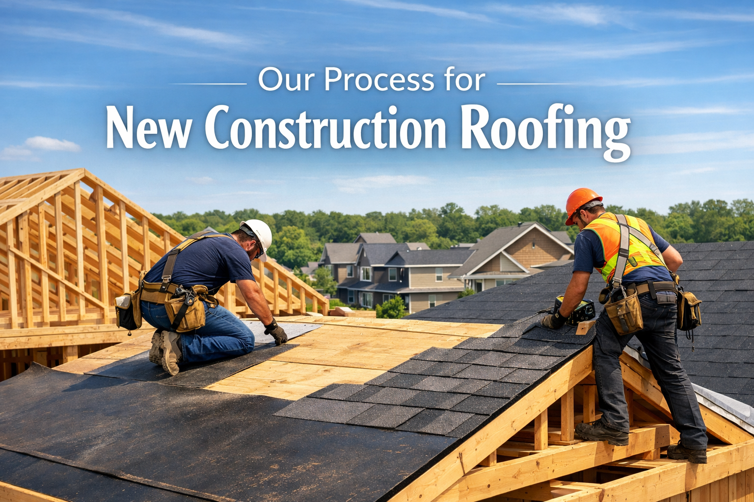 Our Process for New Construction Roofing
