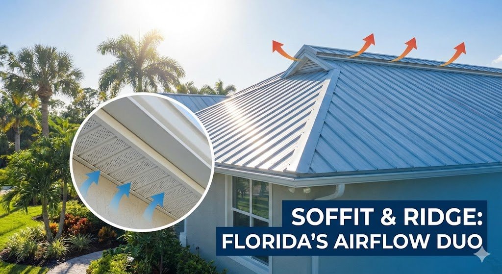 Soffit and Ridge The Dynamic Duo for Optimal Airflow in Florida