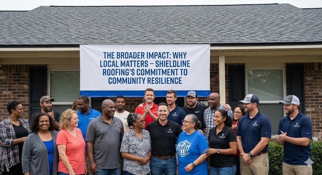 The Broader Impact Why Local Matters – Shieldline Roofing's Commitment to Community Resilience