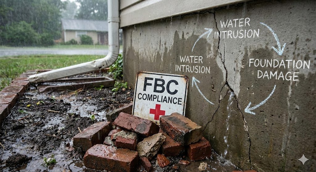 The Vicious Cycle Water Intrusion, Further Foundation Damage, and FBC Compliance