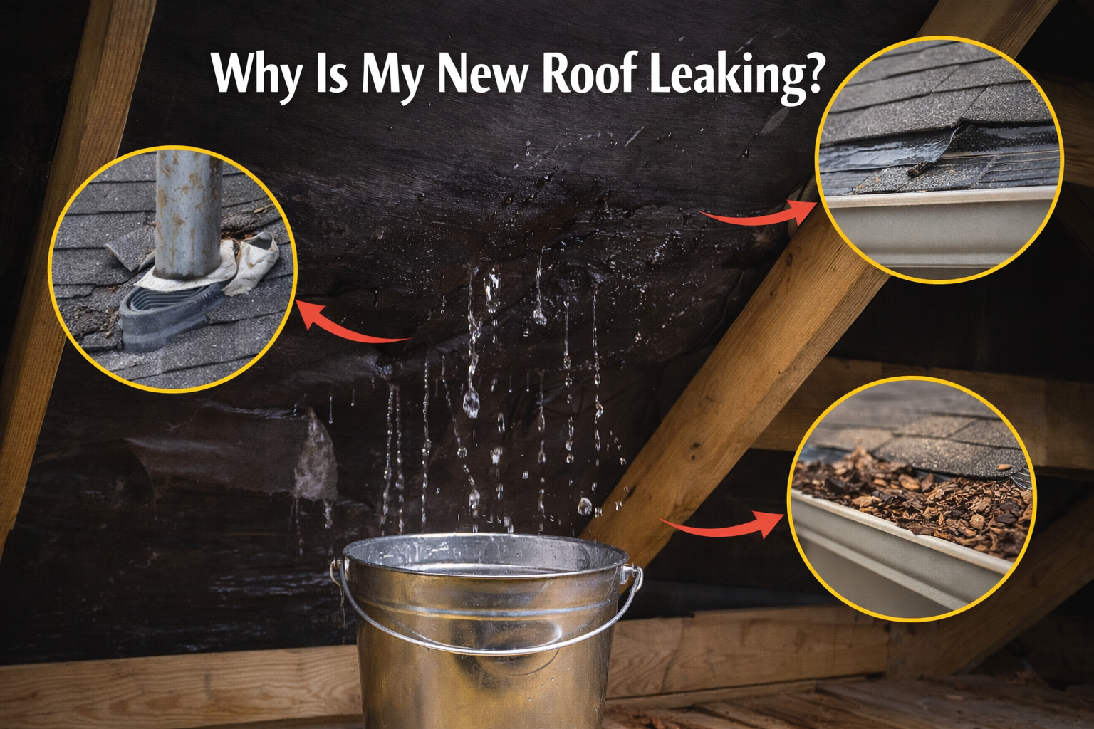 Why Is My New Roof Leaking