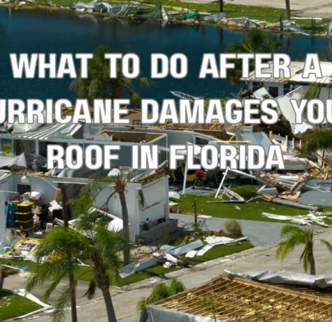 What to Do After a Hurricane Damages Your Roof in Florida