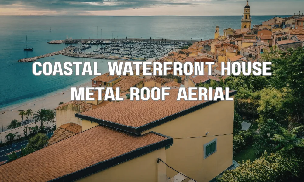 Fort Lauderdale waterfront home with durable metal roof designed to withstand coastal weather and salt exposure