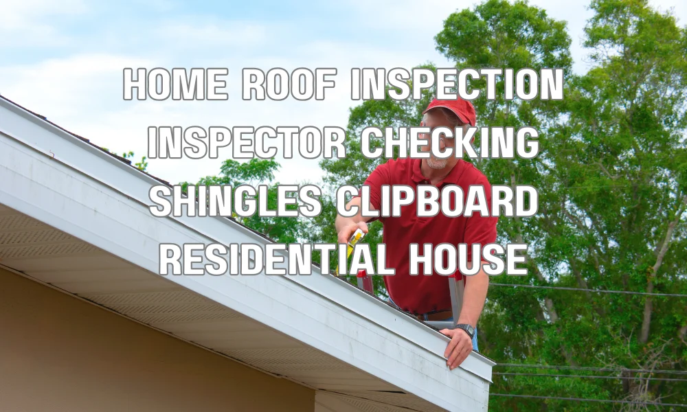 Home inspector examining roof condition for insurance and property sale in Florida