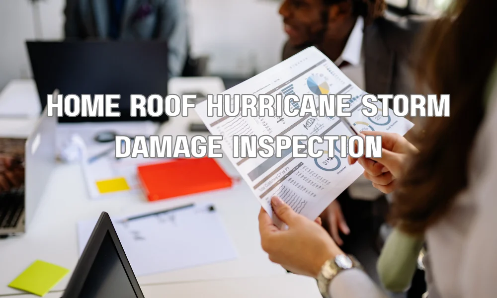 home roof damaged by hurricane storm illustrating insurance deductible and repair costs