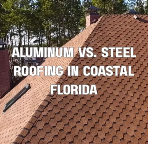 Comparison of aluminum and steel metal roofing on coastal Florida homes