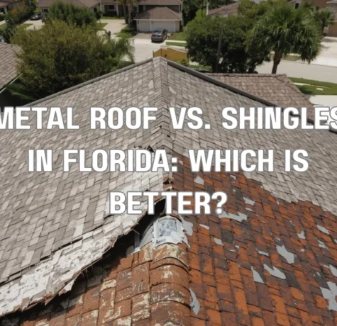 Comparison of metal roofing and asphalt shingles on residential homes in Florida