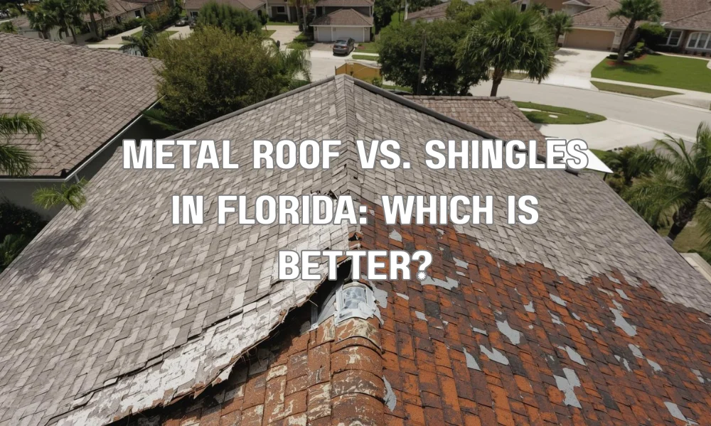 Comparison of metal roofing and asphalt shingles on residential homes in Florida
