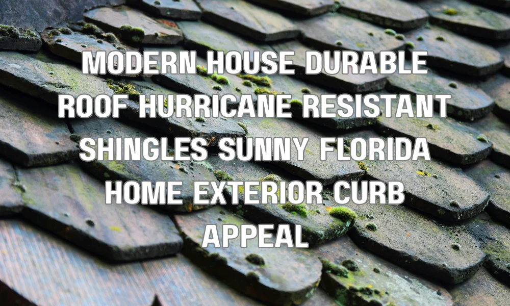 Modern Florida home with durable energy-efficient roof designed for hurricane resistance and curb appeal