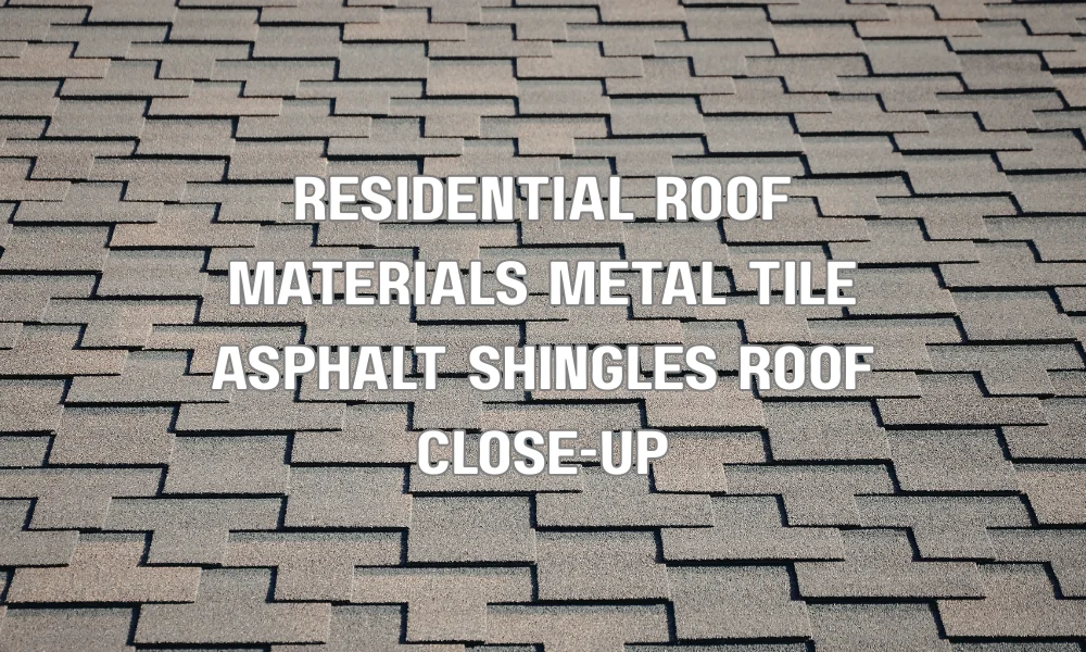 Residential roofing materials including metal roofing, clay tile, and architectural asphalt shingles suitable for Florida coastal climates