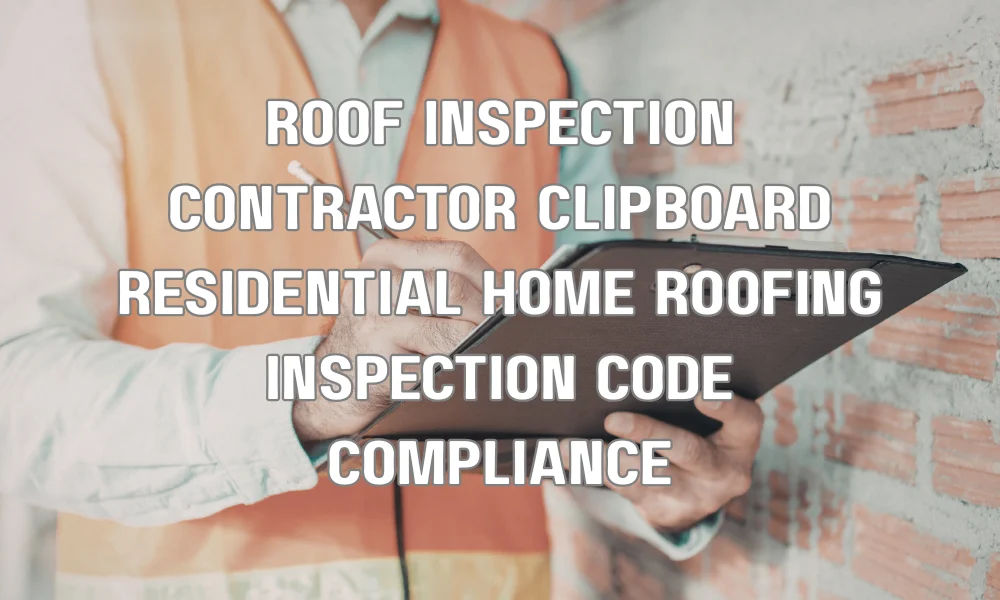 Professional roof inspector checking residential roof for building code compliance in Fort Lauderdale
