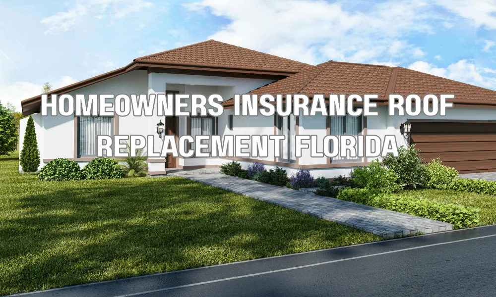 Homeowners insurance roof replacement inspection on a Florida house