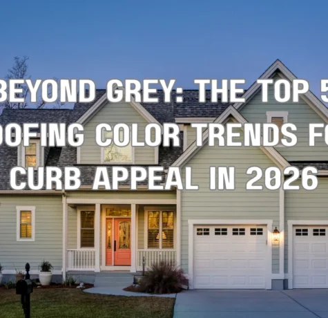 Beyond Grey: The Top 5 Roofing Color Trends for Curb Appeal in 2026