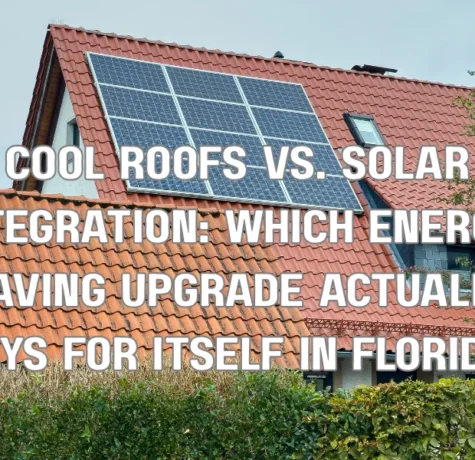 Cool Roofs vs. Solar Integration: Which Energy-Saving Upgrade Actually Pays for Itself in Florida.
