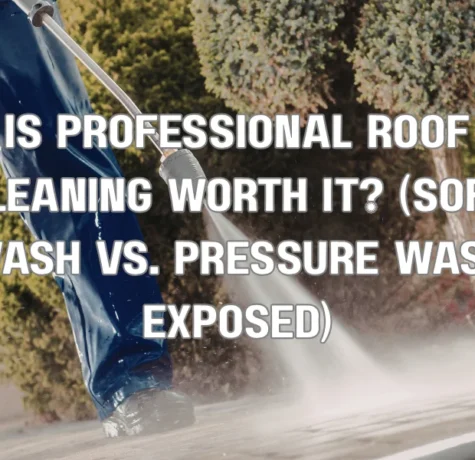 Is Professional Roof Cleaning Worth It? (Soft Wash vs. Pressure Wash Exposed)