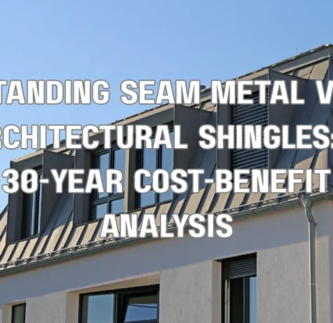 Standing Seam Metal vs. Architectural Shingles: A 30-Year Cost-Benefit Analysis