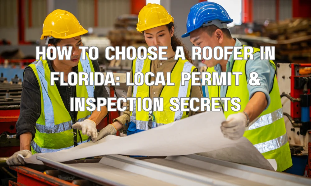 How to Choose a Roofer in Florida: Local Permit & Inspection Secrets