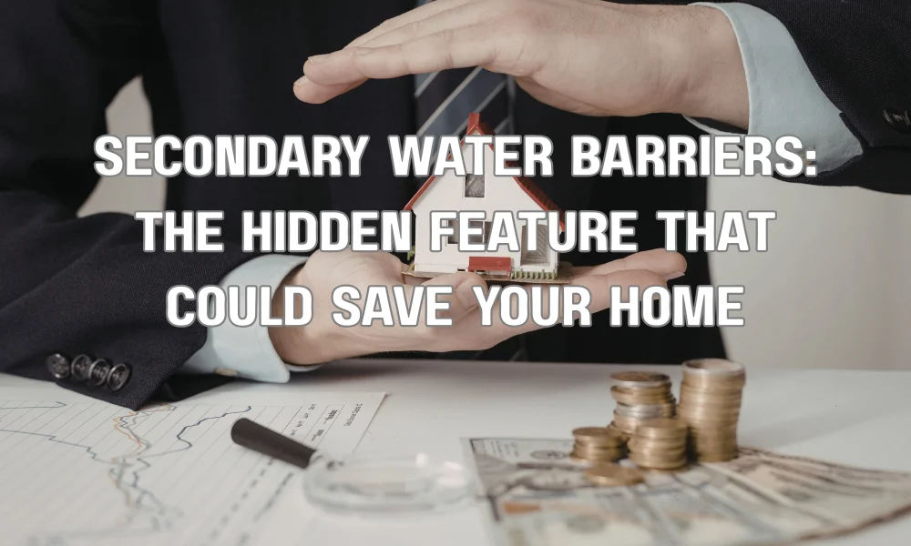 Secondary Water Barriers: The Hidden Feature That Could Save Your Home