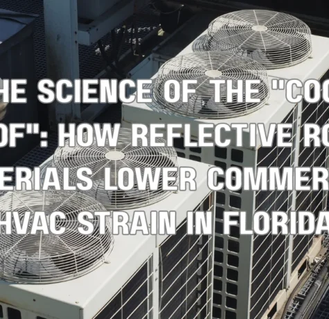 The Science of the "Cool Roof": How Reflective Roof Materials Lower Commercial HVAC Strain in Florida