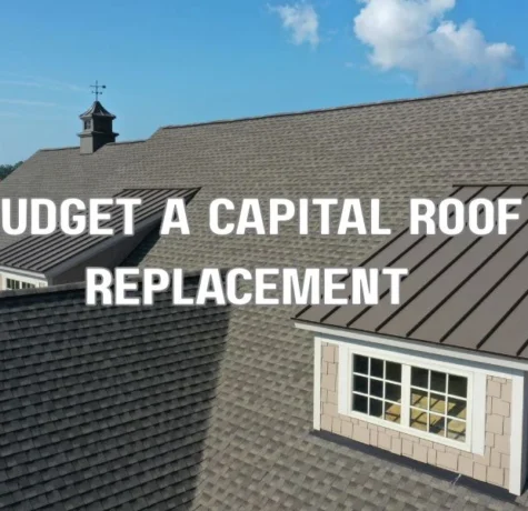 Budget a Capital Roof Replacement