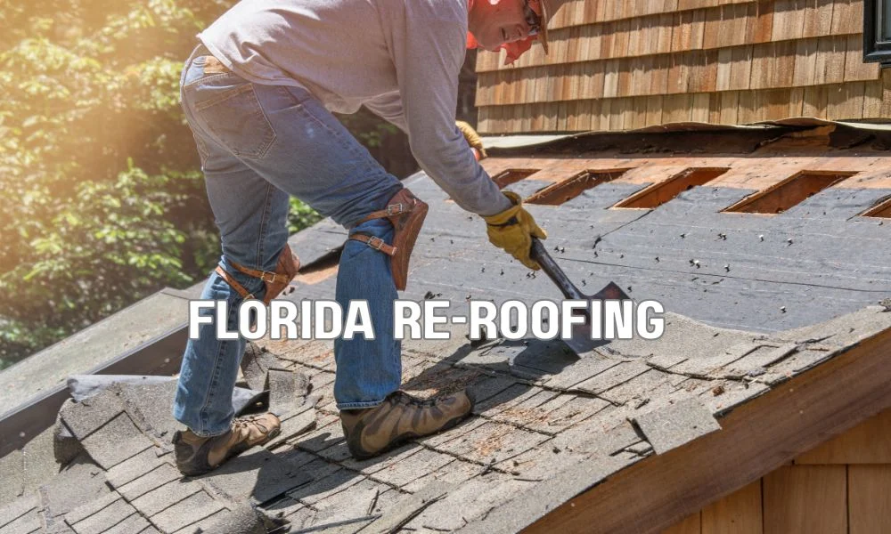 Florida home re-roofing benefits including hurricane protection, energy efficiency, increased property value, and insurance savings