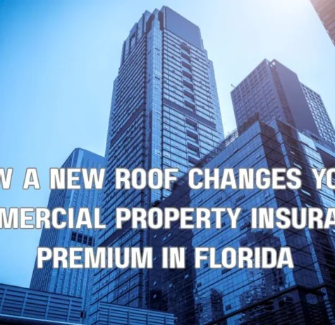 How a New Roof Changes Your Commercial Property Insurance Premium in Florida