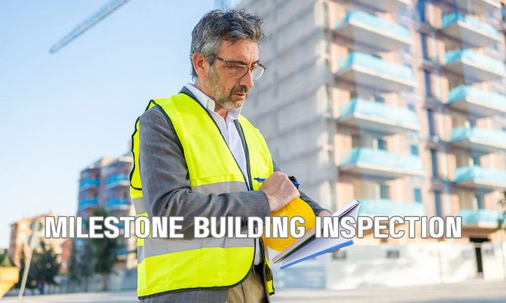 Licensed engineer performing a Milestone Inspection on a commercial building roof, assessing structural integrity, roofing components, and overall building condition for code compliance. Professional structural evaluation supporting Florida SB-4D requirements, long-term reserve planning, and building safety.
