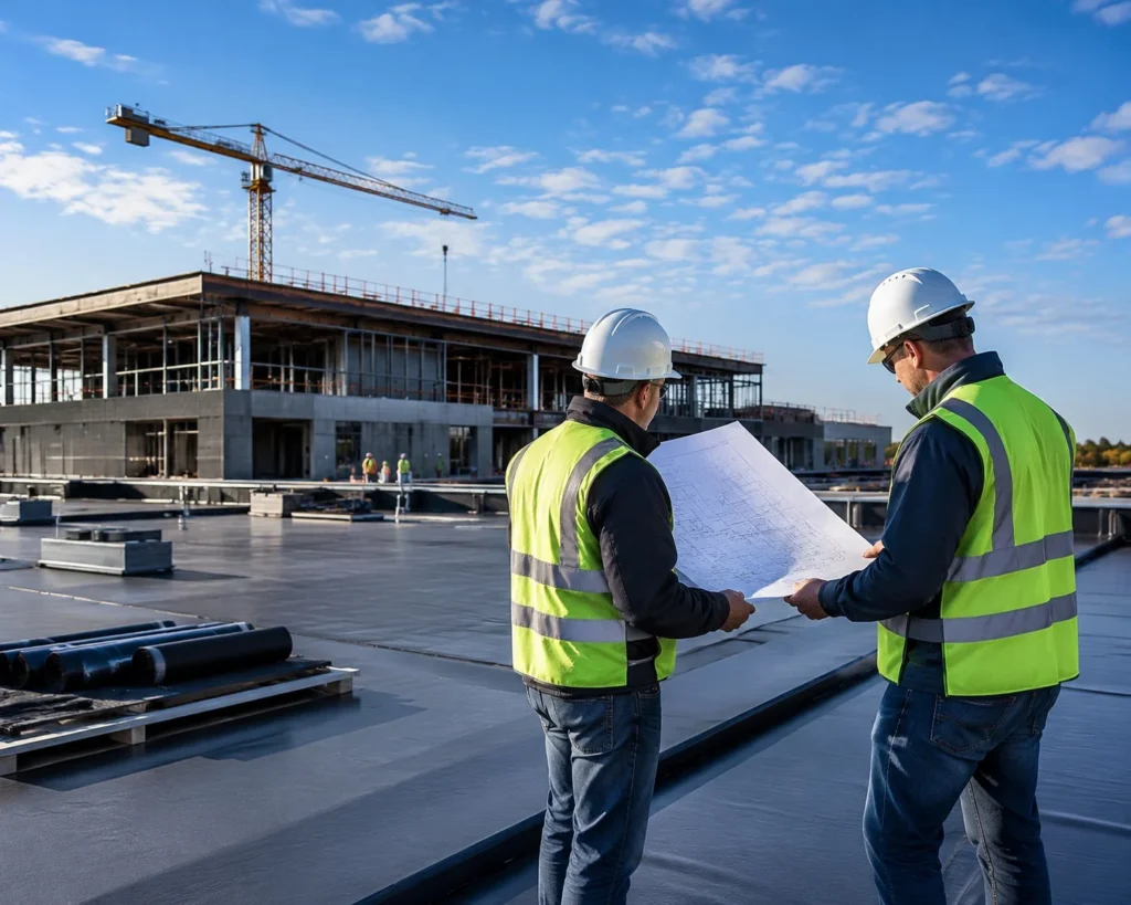 Reliable commercial roofing partner for new construction