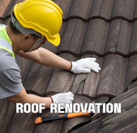Commercial flat roof in Florida showing a roof recover over an existing roofing system beside a complete tear-off section, highlighting layered roofing materials, drainage components, and code-compliant installation under clear daylight.