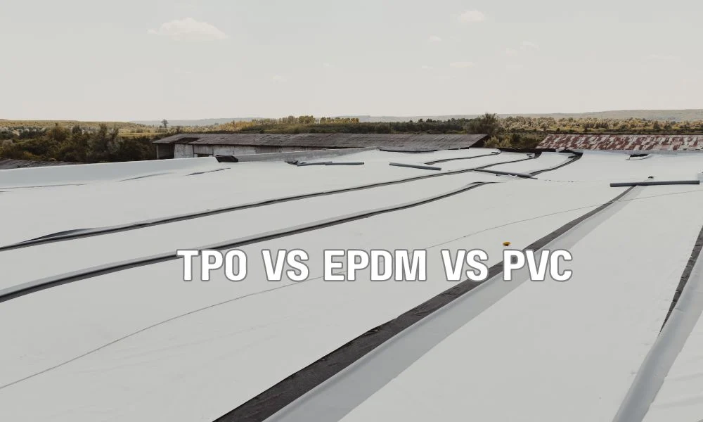 TPO vs EPDM vs PVC commercial roofing membranes for Florida buildings