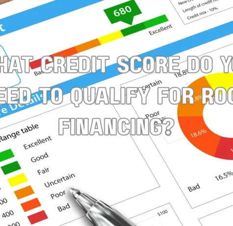 What Credit Score Do You Need to Qualify for Roof Financing?