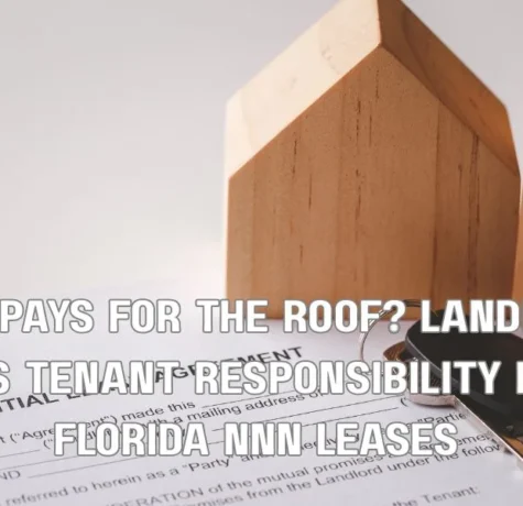 Who Pays for the Roof? Landlord vs Tenant Responsibility in Florida NNN Leases