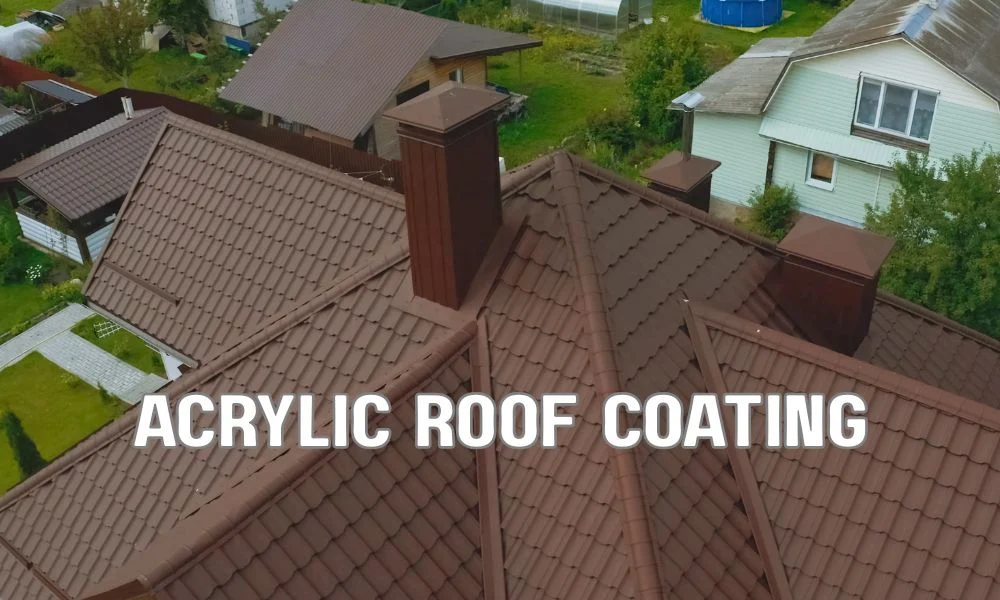 Close-up of a commercial flat roof coated with silicone beside an aging acrylic-coated section, highlighting durability and weather resistance. Modern roofing surface under bright daylight, illustrating long-term performance and reduced maintenance.