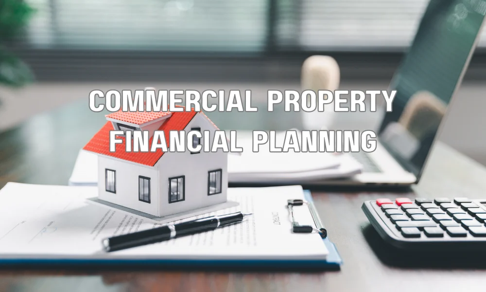 Business owner reviewing financing options and budget plans for a commercial property roofing project.