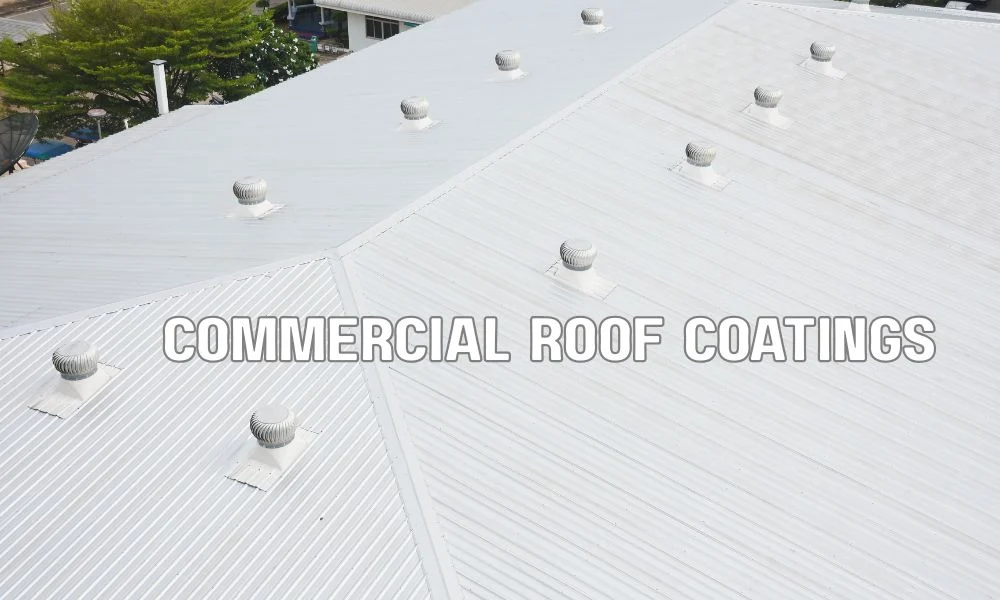 Commercial cool roof coatings reflecting UV radiation to reduce heat absorption and extend roof life